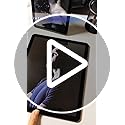 Bluesun 8x10 Picture Frame Black Standing can be Vertical and Horizontal - Real Glass Frames, Cool 8×10 Photo Frame, Wall ...