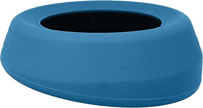 Kurgo Splash Free Wander Water Bowl, No Spill Dog Travel Bowl, Portable No Mess Bowl for Dogs, Splash Less Car Bowl for Pe...