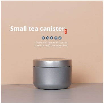 Mini tea jar-Silver-1 pack