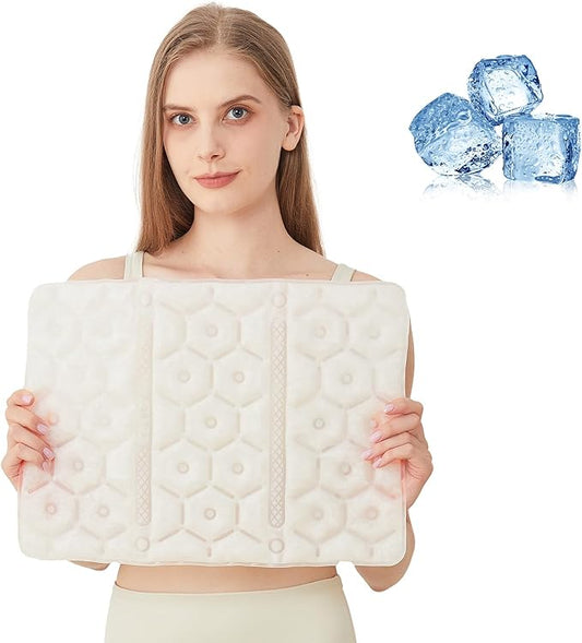 PCM Cooling Pad, No-Condensation Cold Pack for Hip, Back - Cooling Pad for Bed, Cooling Seat Cushion, Cooling Mat 16 X 11....
