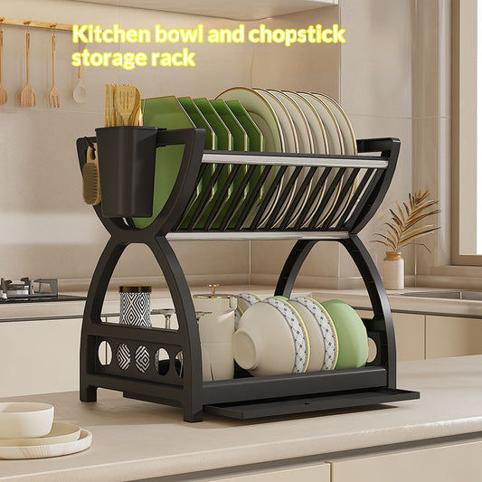 Tableware For Storing Multifunctional Kitchen Racks