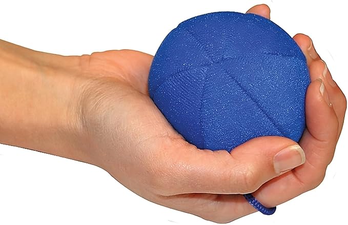 Bed Buddy Stress Ball and Grip Strength Trainer - Stress Relief Toy and Hand Grip Strengthener, Microwavable for Heat Therapy