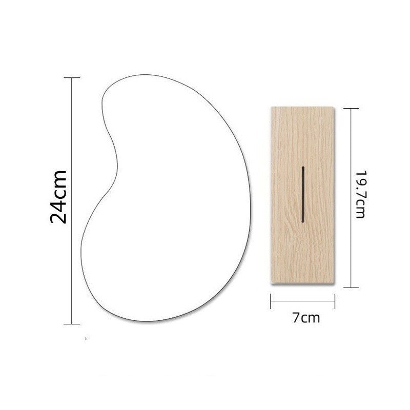 Irregular-shaped Makeup Mirror Photo Prop