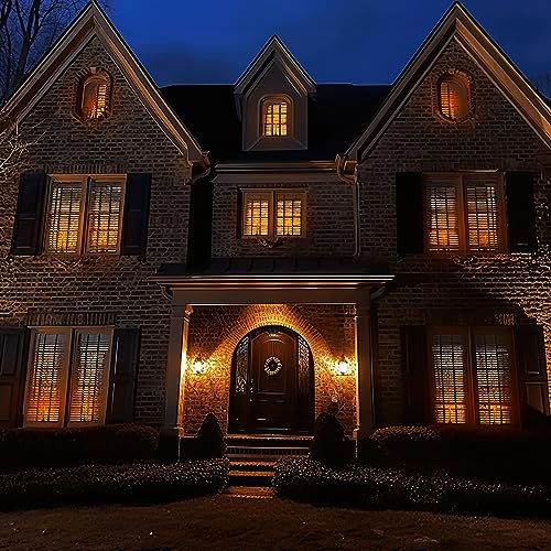 Homemory 6 Pcs Window Candles with Remote Timer Dimmer, Battery Operated Candlesticks with Holders and Suctions, White LED...