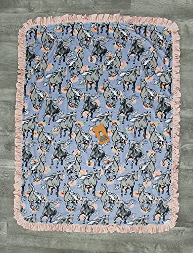 Dear Baby Gear - Reversible Baby Blankets - Soft Nursery Blanket for Newborn - Toddler Blankey - Throw Blanket for Boys & ...
