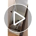 HARRITPURE 64"x21" Arched Full Length Mirror Free Standing Leaning Hanging Mounted Mirror Aluminum Frame Modern Simple Hom...