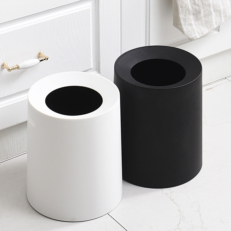 Simple Bathroom Toilet And Kitchen Open-Top Narrow Space Trash Can