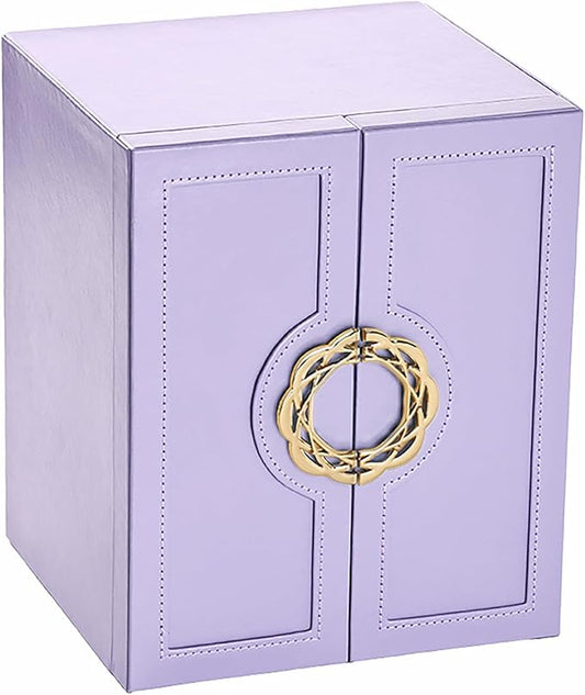 AOSIFIEL Cute Jewelry Box for Women teen Girls Jewelry Organizer Large Jewelry Organizers and Storage Faux Leather Jewelry...