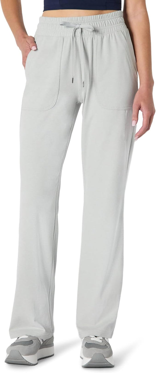 Amazon Essentials Women's Relaxed fit Athletic Soft Performance Lightweight Stretch Casual Workout Sweatpants