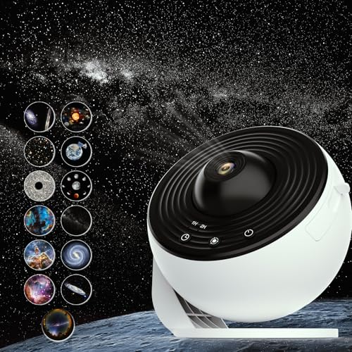 Planetarium Projector for Bedroom,13 in 1 Star Projector Galaxy Light,Ceiling Night Light Milky Way Mood Lighting with 36...