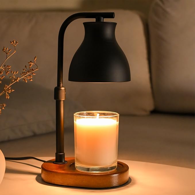 Candle Warmer Lamp with Timer - Electric Adjustable Candle Lamp Warmer, Birthday Gifts for Women, Mothers Day Gifts for Mo...