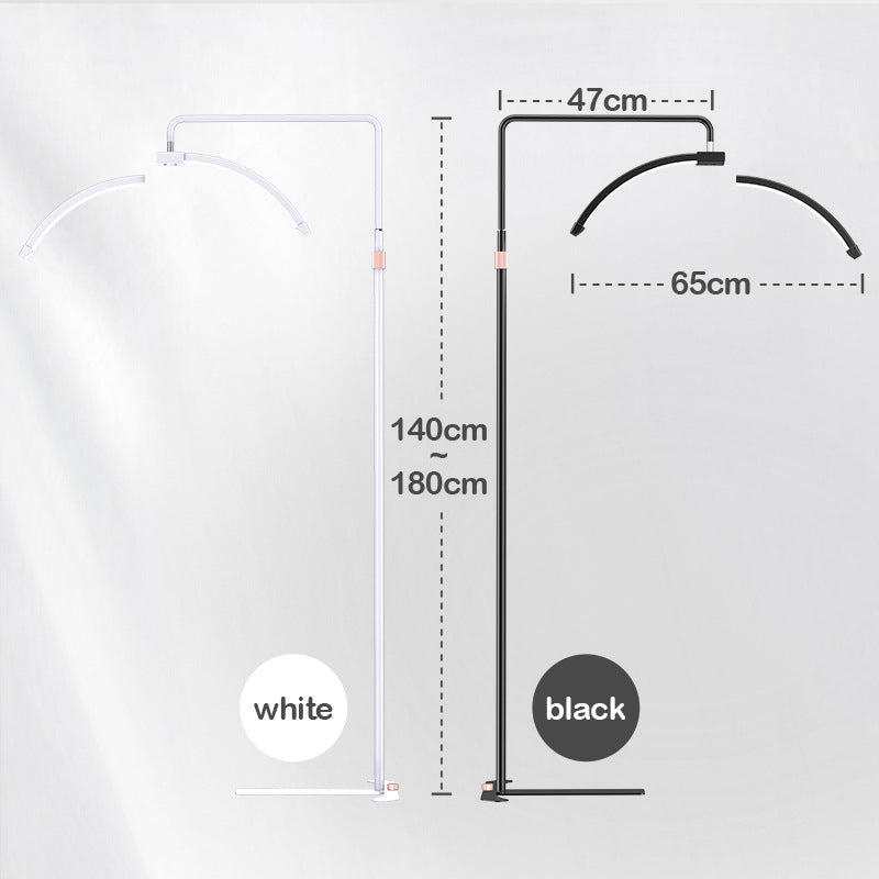 26-inch Split Folding Floor Half-month Beauty Lamp