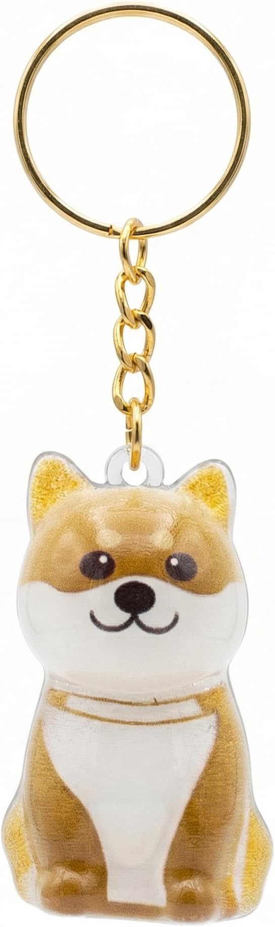 BeSpace Dog Hair Keepsake, Dog Hair Collector Keychain Charm Memorial Storage Box, Pet fur Collection Transparent Capsule,...