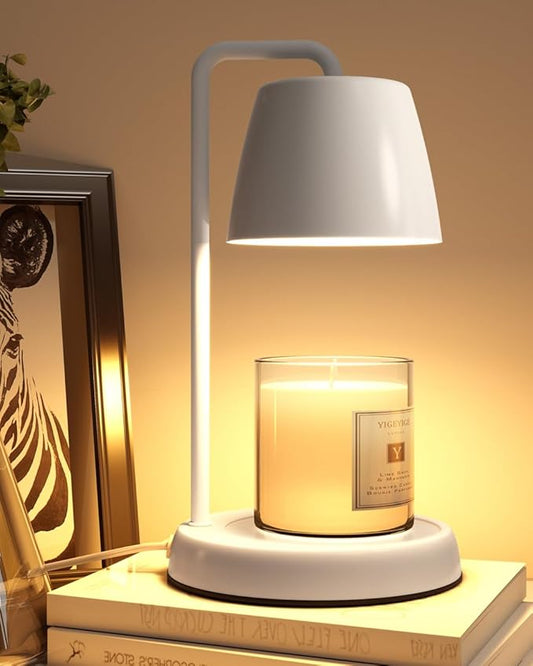 YIGEYIGE White Candle Warmer Lamp