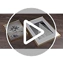Americanflat 16x20 Metal Picture Frame with Tempered Glass - Use as 11x14 Frame with Mat or Display 16x20 Photo Without Ma...