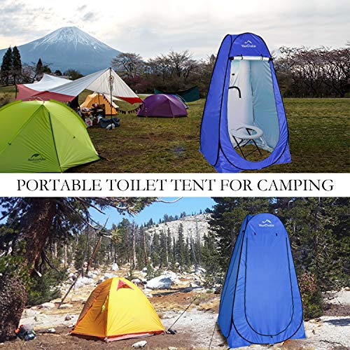 Your Choice Pop Up Privacy Shower Tent, 3.9 x 3.9 x 6.2FT Portable Camping Changing Room, Instant Setup Outdoor Shelter wi...