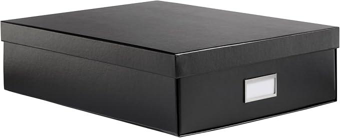 Oxford Keepsake Box, Protective Storage Box, Home and Office Organizer, Photo Storage Box, Souvenir Organizer, Large, 16" ...
