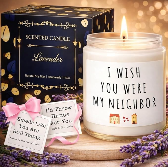 Candles Gifts for Women, Birthday Gifts for Women, Unique Friendship House Warming Gift for Womens, Best Friend, Sister, B...