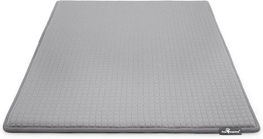 Paw Inspired Cooling Orthopedic Crate Pad for Dogs and Cats, Washable Memory Foam Dog Cooling Mat (41x28 Inch Large Size f...