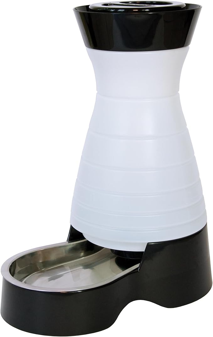 PetSafe Healthy Pet Water Station - Small, 64 oz Capacity - Gravity Pet Water Fountain, Automatic Cat Water Fountain, Dog ...