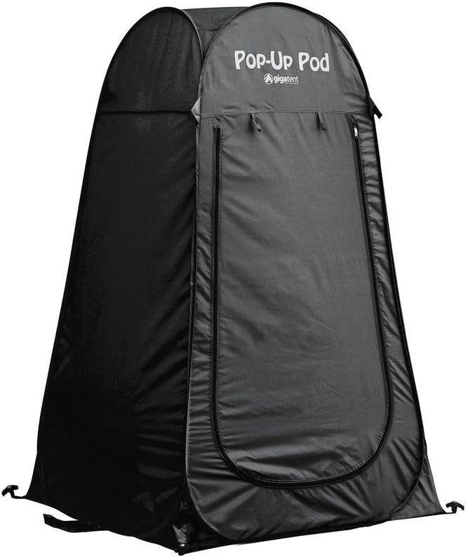 GigaTent Pop Up Pod Changing Room Privacy Tent – Instant Portable Outdoor Shower Tent, Camp Toilet, Rain Shelter for Campi...
