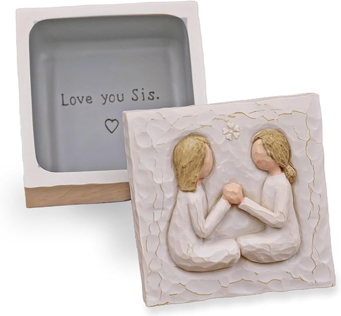 AcowSpt Birthday Gifts for Women, Sister Gifts, Friendship Gift, Best Friend Gift, Valentines Day Gifts for Sister, Sculpt...