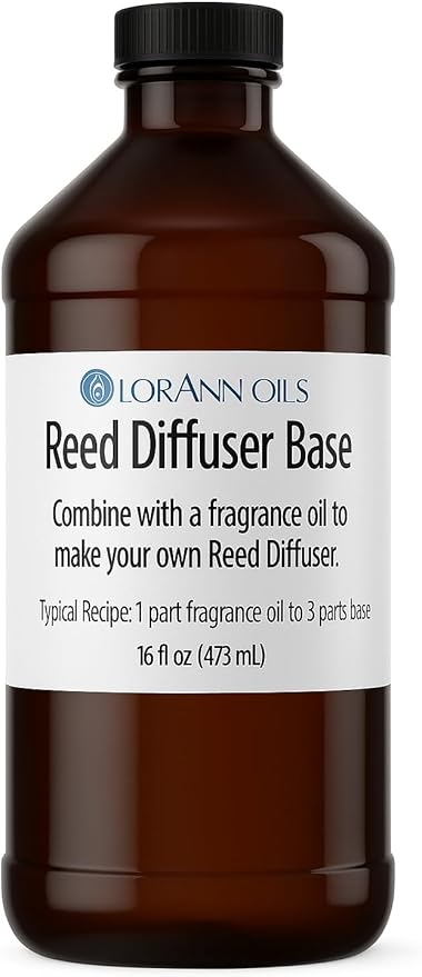 LorAnn Oils Reed Diffuser Base Unscented | Reed Diffuser Base Refill for DIY Home & Car Fragrance, Perfume & Essential Oil...