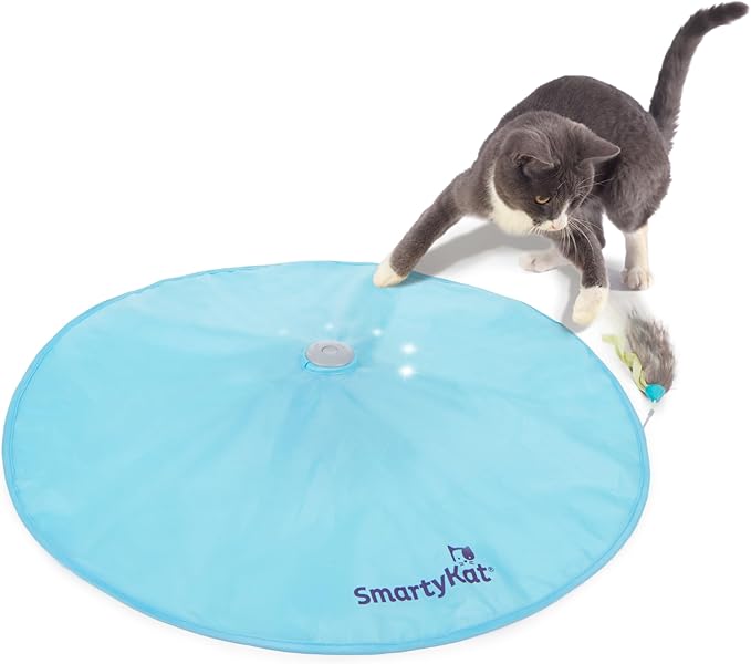 SmartyKat Electronic Motion/Moving Toys for Cats & Kittens, Battery Powered, Mimics Motion of Real Prey, Fun & Interactive...