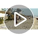 CROWN SHADES Beach Cabana 6.5 x 6.5, Canopy Cabana Tent Easy Pop Up - Beach Cabanas for Sand - UPF50+ Protection with Side...