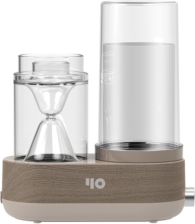 Y&O Glass Essential Oil Diffuser, 1600ml Steam Aromatherapy Diffuser with Glass Reservoir Auto-Off, Natural Fragrance Oil ...