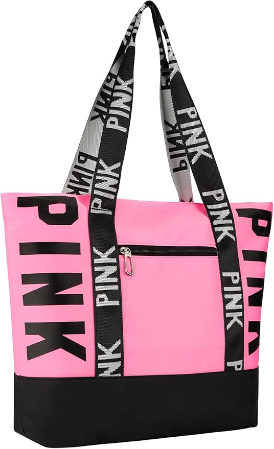 MOPERIL Travel Tote Bags for Women, Waterproof Beach Bag Spend the Night Bags for Women, Travel & Overnight Bag