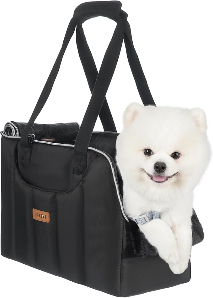 Dog Purse Carrier for Small Dogs Cats Rabbits Up to 13lbs, Lightweight Pet Sling Carriers with Crossbody Strap, Portable P...