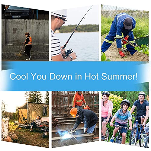 Cooling Ice Vest for Men Women - PVA Water Activated Evaporative Cool Cold Vest for MS Hot Weather