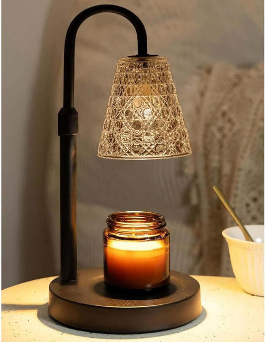 RMFSH Candle Warmer Lamp with Timer Dimmable, for Mom Women Birthday, House Warming Gifts New Home Decor, Wax Melt Warmer ...