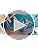 Aliceset Holographic Clear Tote Bag with Leather Handle Iridescent Bachelorette Beach Bag for Work Stadium Travel | with L...