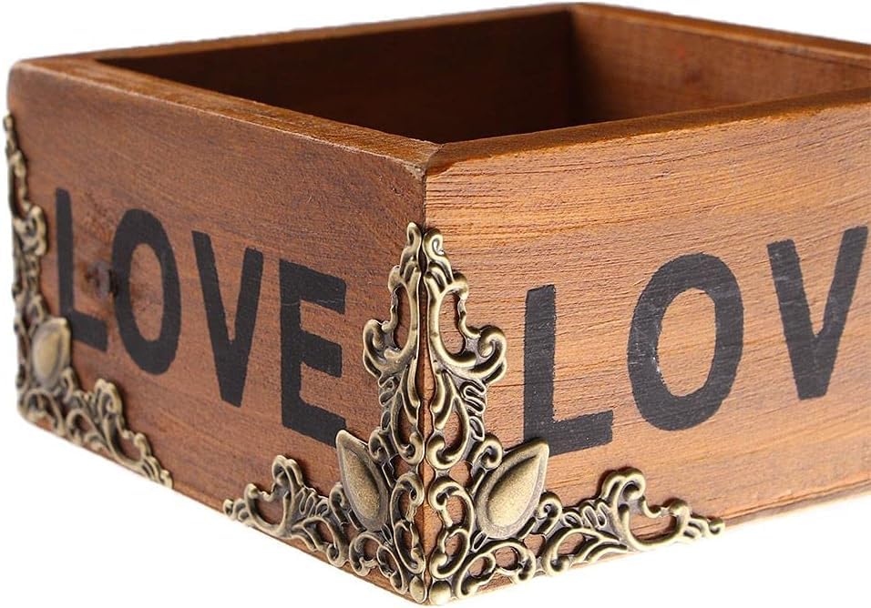 30 Pcs Antique Edge Corner Decorative Protectors, Scrapbooking Albums Embellishment Photo Frame Jewelry Box Decorative Cor...