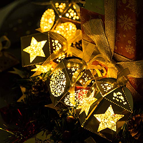 Naler 40pcs Mini Christmas Gift Boxes for Presents, Favor Boxes for Halloween Christmas Wedding Favor Party Gift Wrap Deco...