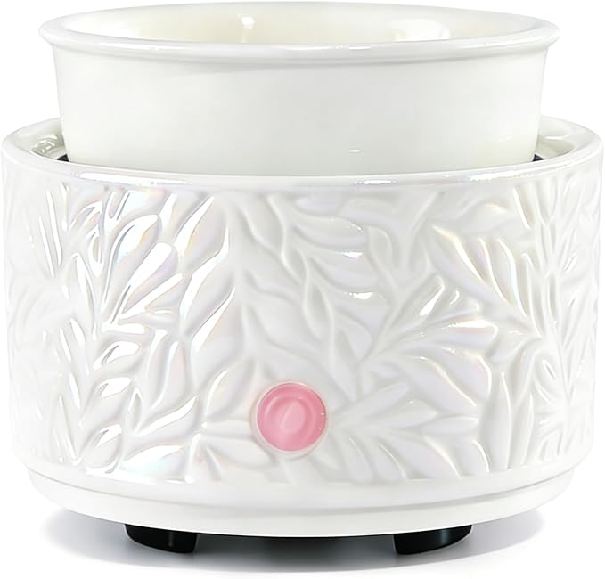 ElusiaKa Wax Melt Warmer 3-in-1 Electric, Ceramic Wax Burner for Scented Wax, Scented Wax Melter & Essential Oil Burner fo...