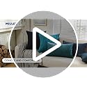 MIULEE Pack of 2 Beige Decorative Pillow Covers 18x18 Inch Soft Chenille Couch Throw Pillows Farmhouse Cushion Covers for ...