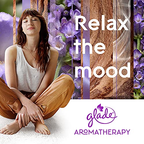 Glade Aromatherapy Diffuser & Essential Oil, Air Freshener for Home, Choose Calm Scent with Notes of Lavender & Sandalwoo...