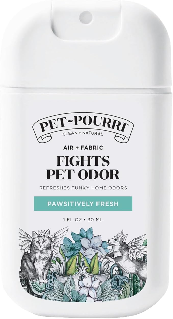 Poo-Pourri Pawsitively Fresh Pocket Deodorizer Spray – Dog & Cat Odor Remover – Plant Based Ingredients – Vet Recommended...