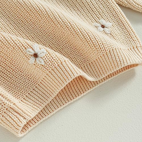 Afunbaby Baby Girl Boy Knit Sweater Blouse Pullover Sweatshirt Warm Crewneck Long Sleeve Tops for Infant Toddler