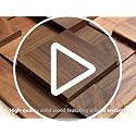 3D Wood Textured Large Neutral Abstract Wall Art, Modern Beige Brown Geometric Paintings Artwork for Walls-Minimalist Wood...