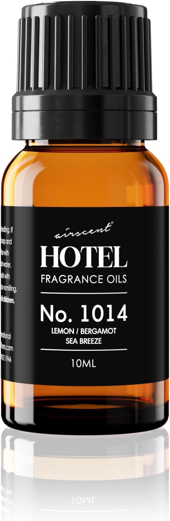 AirScent Hotel Diffuser Oil No. 1014 - The Iconic 5-Star Hotel Coastal Blend - Lemon Bergamot Sea Breeze - 10 mL Premium F...