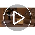 ZmarKraft Essential Oil Diffuser 200ml with Fabric Cover and Night Lamp | Ultrasonic Aroma Diffuser | Humidifier w Lights...