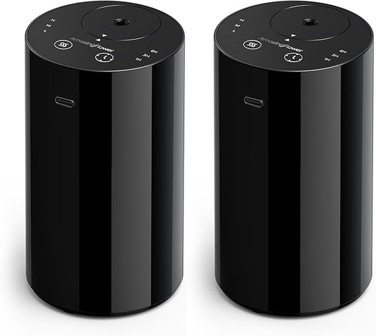 Waterless Essential Oil Diffuser, Portable Aromatherapy Diffuser with 20mL Capacity, Battery Operated Mini Scent Diffuser,...