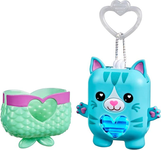Nano-MALS Pawtricia The Blue Kitty, Electronic Pet Cat, 70+ Responses, Easter Basket Stuffers, Interactive Fidget Toys for...