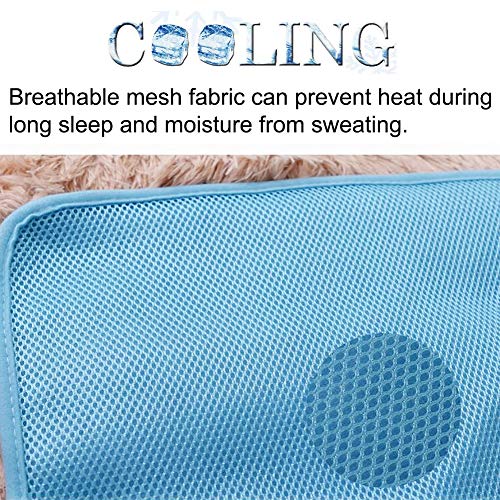 Coppthinktu Cooling Mat for Dogs Summer Dog Pad for Small Medium Large Dogs Cats, Pet Ice Silk Blankets Sleeping Mat, Outd...