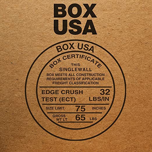BOX USA 16 x 12 x 6 Corrugated Cardboard Boxes, Flat 16"L x 12"W x 6"H, Pack of 25 | Shipping, Packaging, Moving, Storage ...