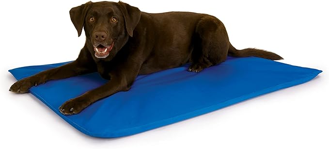 K&H Pet Products Cool Bed III Dog Cooling Mat, Indoor Outdoor Cooling Beds for Large Dogs, Chilling Pet Pad for in Home, O...